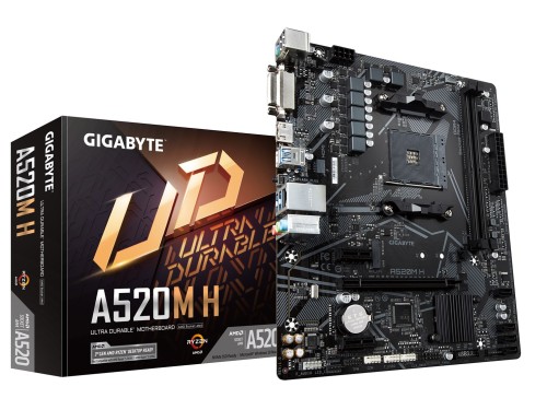 Płyta główna Gigabyte A520M H (REV. 1.0) - 1925204