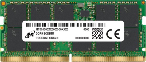 Micron SO-DIMM ECC DDR5 32GB 2Rx8 5600MHz PC5-44800 MTC20C2085S1TC56BR - 2539118