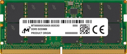 Micron SO-DIMM ECC DDR5 16GB 1Rx8 5600MHz PC5-44800 MTC10C1084S1TC56BR - 2554947