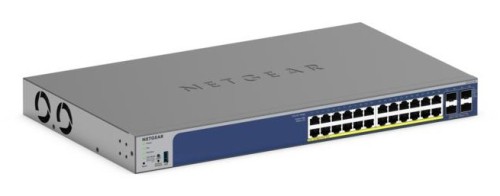 Switch Netgear GS728TXPv3 28p PoE 190W ( PoE+: 24p) Managed Gigabit/10G - 2229846