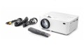 Projektor rzutnik LED + pilot Technaxx 50W, wbudowany głośnik (biały) - 1930697