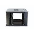 Techly I-CASE ER-1009B45 stojak 9U Szafa wisząca Czarny - 2555766
