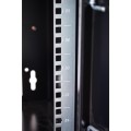 Techly I-CASE ER-1009B45 stojak 9U Szafa wisząca Czarny - 1464050