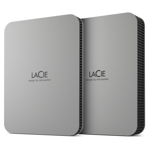 LaCie Mobile Drive (2022) zewnętrzny dysk twarde 5 TB 2.5" USB Type-C 3.2 Gen 1 (3.1 Gen 1) Srebrny - 2549081