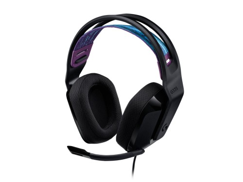 Słuchawki gamingowe Logitech G335 czarne 981-000978 - 2554429