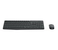 Logitech Klawiatura MK235 Wireless KBD+Mouse Grey CZ - 2554211
