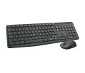 Logitech Klawiatura MK235 Wireless KBD+Mouse Grey CZ - 2554212