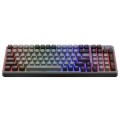 Klawiatura gamingowa COOLER MASTER MK770, Kailh Box V2, przewodowa USB/bezprzewodowa, CZ, gwiezdna szarość - 2554216