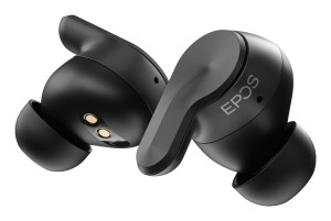 Słuchawki douszne bezprzewodowe Epos Adapt E1, scandinavian black
