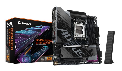 Płyta główna Gigabyte B840M Elite WIFI6E (B840, AM5, mATX, DDR5) - 2554845