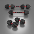 ZESTAW CIĘŻARÓW 6W1 HMS SGN140 (SZTANGA, SZTANGIELKI I KETTLEBELL) 40KG - 2263308