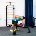 ZESTAW CIĘŻARÓW 6W1 HMS SGN140 (SZTANGA, SZTANGIELKI I KETTLEBELL) 40KG - 2263306