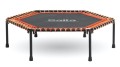 Trampolina Fitness 128cm pomarańczowa - 1182862