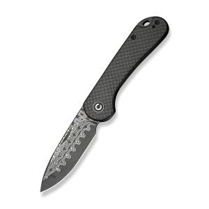 Nóż CIVIVI Elementum Slip Joint Damast CF