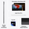 Apple iPad Pro Apple M 256 GB 27,9 cm (11") 8 GB Wi-Fi 6E (802.11ax) iPadOS 17 Czarny - 2556048