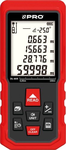 Dalmierz laserowy DL-60X - 2557590