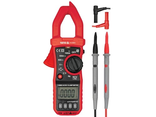 YT Miernik cęgowy True RMS AC/DC 10mA-1000A - 2557651