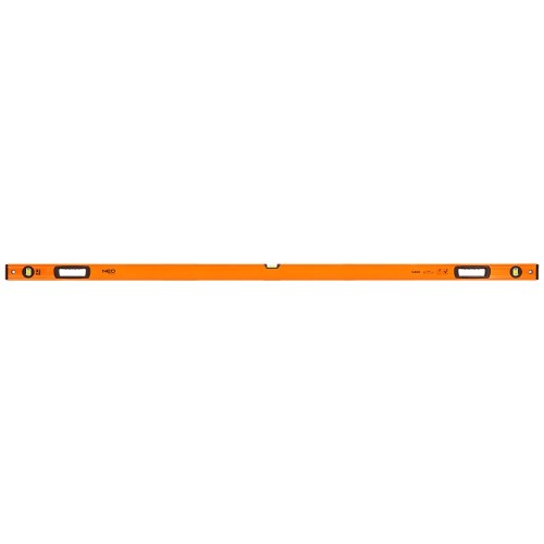 Poziomnica aluminiowa S 400, 3 libelle, 2 uchwyty, 200 cm - 2557657
