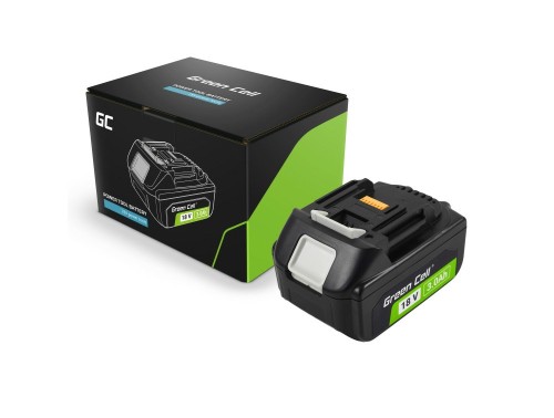 Akumulator zamiennik Green Cell BL1830 do elektronarzędzi Makita LXT 18V 3Ah - 2365558