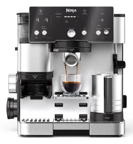 Ekspres do kawy Ninja Luxe Essential (ES501EU) srebrny - 2580745