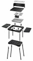 Unold 58565 grill Gril Stacja kuchenna Prąd elektryczny Czarny 1600 W - 2581325