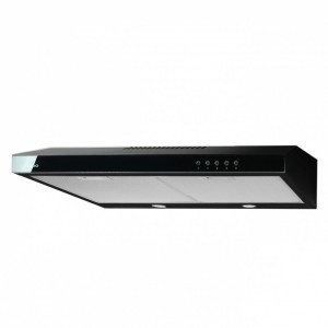 Okap podszafkowy AKPO WK-7 K GLASS 60 CZARNY/CZARNE SZKŁO (600mm; kolor czarny) (WYPRZEDAŻ)