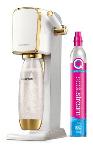 Maszyna Sodastream ART białe złoto z 1L butelką PET - 2582716