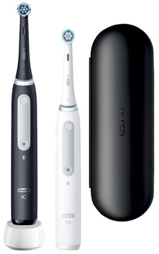 Szczoteczka elektryczna Oral-B iO4 Duo Matt Black/W (WYPRZEDAŻ) - 2582806