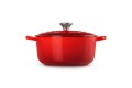 Le Creuset Signature Roaster okrągły 22cm wiśniowy - 2583044