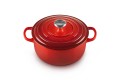 Le Creuset Signature Roaster okrągły 22cm wiśniowy - 2583043