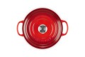 Le Creuset Signature Roaster okrągły 22cm wiśniowy - 2583045