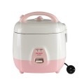 Kuchenka do ryżu z kukułką 1000ml biało-różowa CR-0632 - 2583061