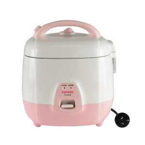 Kuchenka do ryżu z kukułką 1000ml biało-różowa CR-0632