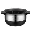 Kuchenka do ryżu z kukułką 1800ml biały srebrny CRP-LHTR1009F - 2583090