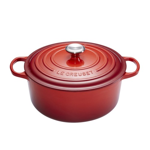 Brytfanna Le Creuset Signature Roaster okrągła 26cm wiśniowa - 2583091
