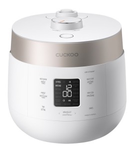 Urządzenie do gotowania ryżu z kukułką + parowar 1,08l biały CRP-ST0609F