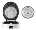 Urządzenie do gotowania ryżu z kukułką + parowar 1,08l biały CRP-ST0609F - 2583099