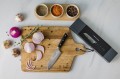 Nóż santoku Santoku Kohersen Elegance Ebony Wood 12,7cm - 2583174