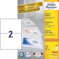 Avery 3655 samoprzylepne etykiety Prostokąt Na stałe Biały 200 szt. - 2583555
