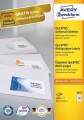 Avery 3657 samoprzylepne etykiety Prostokąt Na stałe Biały 4000 szt. - 2583562