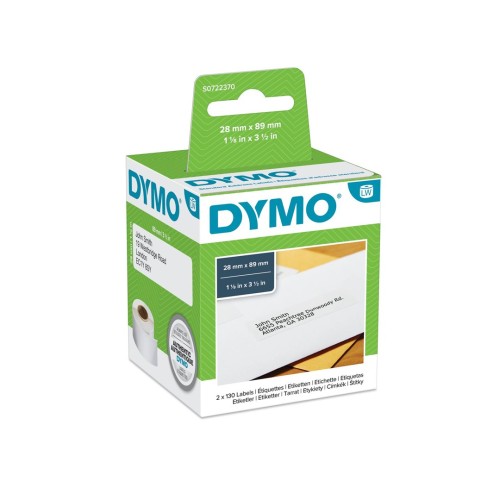 DYMO LW - Standardowe etykiety adresowe - 28 x 89 mm - S0722370 - 2583603