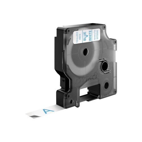 DYMO D1 - Standard Etykiety - Niebiesko-biały - 12mm x 7m - 2583709