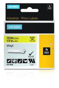DYMO 12mm RHINO Coloured Vinyl taśmy do etykietowania D1