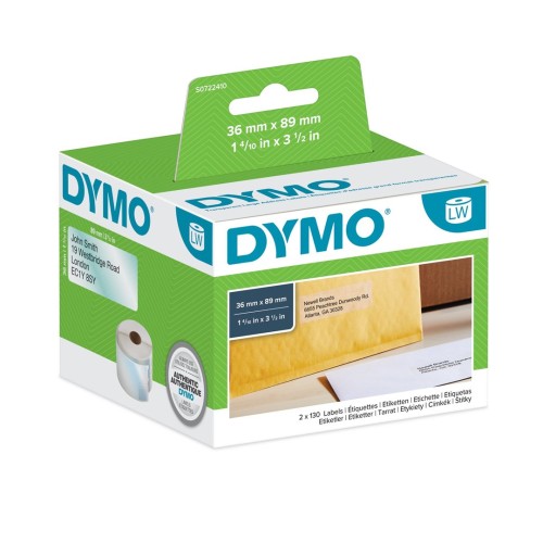 DYMO LW - Duze etykiety adresowe - 36 x 89 mm - S0722410 - 2583826