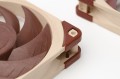 Noctua NF A12x25 ULN Obudowa komputera Wentylator 12 cm Beżowy, Czerwony - 2584951