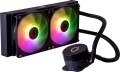 Cooler Master MasterLiquid 240L Core ARGB Procesor Liquid cooling kit 12 cm Czarny - 2303556