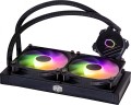 Cooler Master MasterLiquid 240L Core ARGB Procesor Liquid cooling kit 12 cm Czarny - 2303559