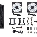 Cooler Master MasterLiquid 240L Core ARGB Procesor Liquid cooling kit 12 cm Czarny - 2585008