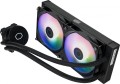 Cooler Master MasterLiquid 240L Core ARGB Procesor Liquid cooling kit 12 cm Czarny - 2303560