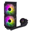 Cooler Master MasterLiquid 240L Core ARGB Procesor Liquid cooling kit 12 cm Czarny - 1531604